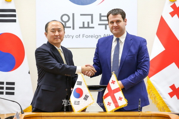 ‘한·조지아 경제공동위원회’가 12월 23일 서울에서 첫 회의를 열고 공식 출범했다. (사진 외교부)