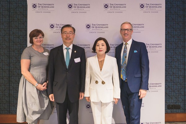 호주 퀸슬랜드대학이 한국 언어와 문화에 대한 지식 증진 및 이해력 제고를 목표로 설립한 한국학연구소의 출범식이 2월 5일 열렸다. (사진 민주평통 아시아태평양지역회의)