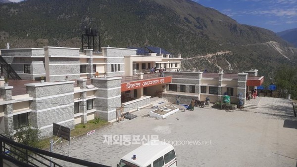 네팔 무구 군립병원 전경 (사진 코이카)