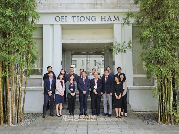 주싱가포르한국대사관은 국립싱가포르대 리콴유공공정책대학원 아시아세계화센터와 함께 11월 3일 리콴유 대학원에서 ‘한-싱가포르 안보 포럼’을 개최했다. (사진 주싱가포르한국대사관)