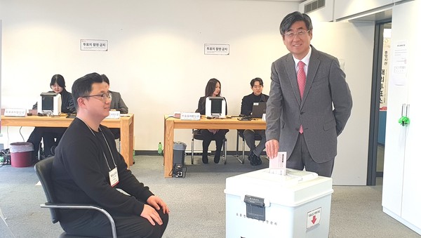 주프랑크푸르트총영사관 제22대 총선 재외선거 투표율 72.1%