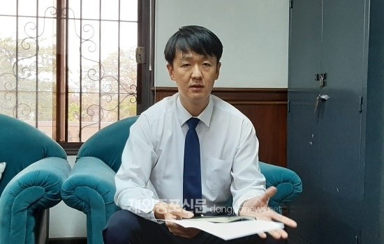 황윤하 주파라과이한국대사관 경찰영사 (사진 임광수 재외기자)