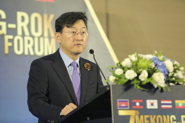 외교부는 10월 17일 태국 방콕에서 ‘제7차 한-메콩 비즈니스포럼’을 개최했다. (사진 외교부)